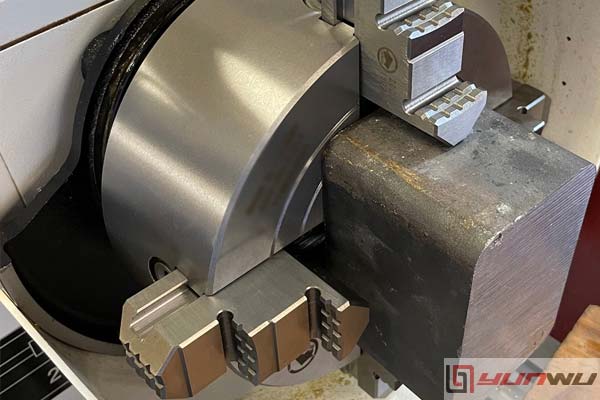 how to center a hexagon in a 4 jaw chuck