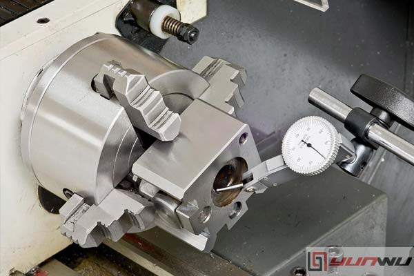 how to clock up a 4 jaw chuck