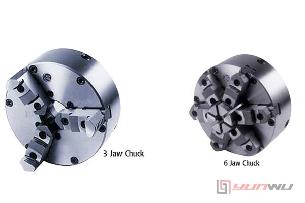 3 jaw vs 6 jaw chuck