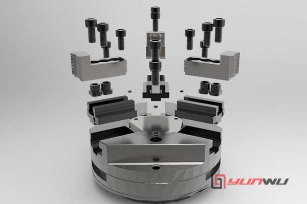 how does a 3 jaw chuck work